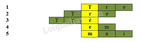 Giải ô chữ Tiếng Việt lớp 5 bài 35B ôn tập 2