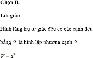 Khối lăng trụ tứ giác đều với các yếu tố cấu thành