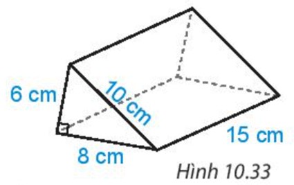 Diện tích xung quanh hình lăng trụ đứng