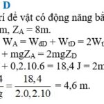 Học sinh ném vật lên cao