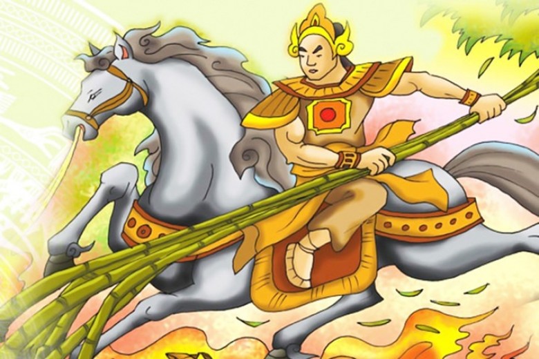 Đền thờ Thánh Gióng tại Phù Đổng, Hà Nội.