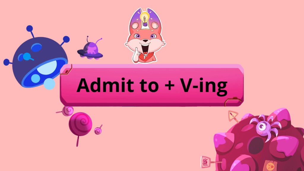 Cấu trúc Admitted to V-ing: Cô ấy thú nhận đã ăn trộm tiền