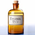Công thức cấu tạo của Ethanol (C2H5OH) với các liên kết hóa học thể hiện rõ