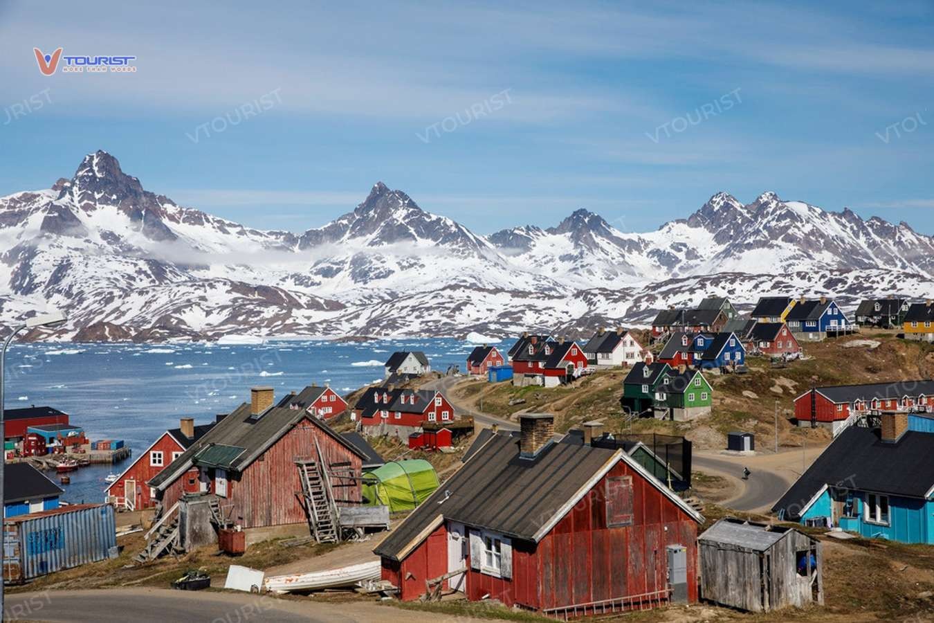 Bản đồ đảo Greenland
