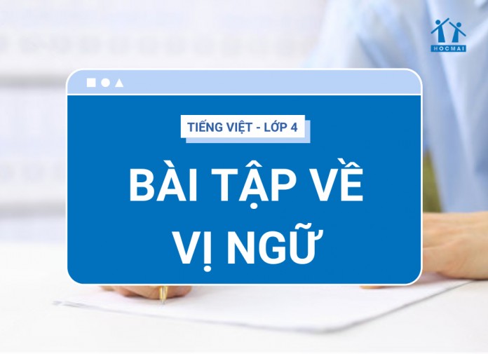 Bài tập về vị ngữ