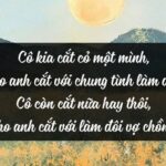 Cô gái bên dòng sông, nhớ nhung người yêu phương xa.