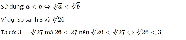 Căn bậc 3 và ứng dụng