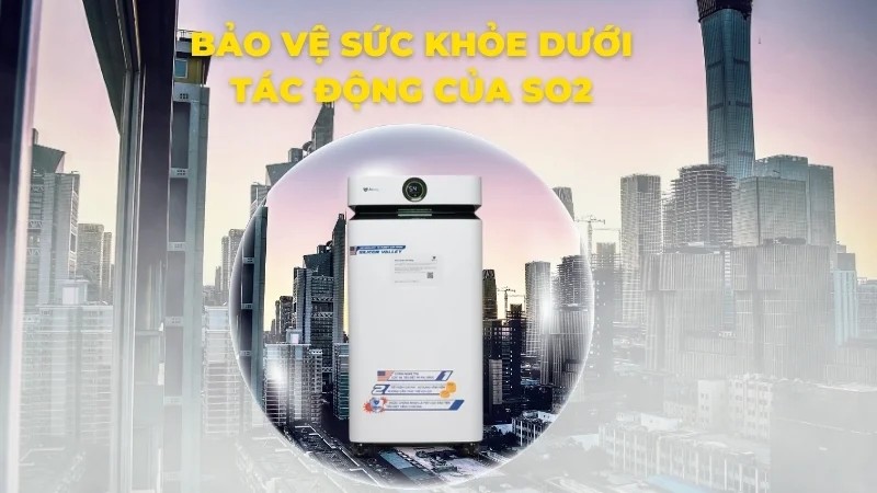 Cách xử lý khí SO2 có trong không khí