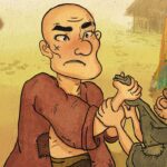 Hình ảnh minh họa nhân vật Chí Phèo với ngoại hình dữ tợn sau khi ra tù