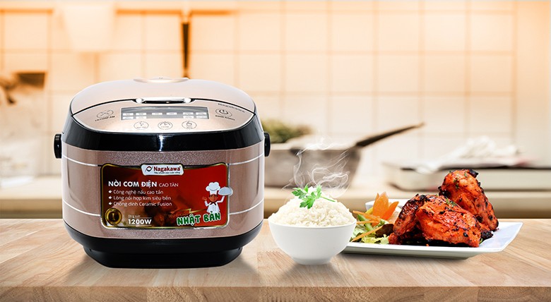 Nồi cơm điện cao tần với công nghệ nấu hiện đại và khả năng giữ nhiệt tốt