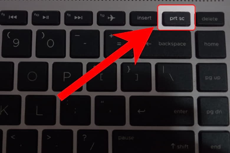 Vị trí phím Print Screen trên bàn phím