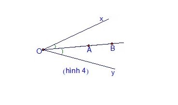 Chứng minh ba điểm thẳng hàng bằng tính chất tia phân giác