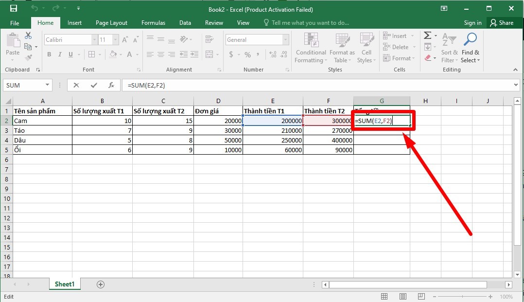 Địa chỉ tuyệt đối trong Excel giúp bạn tính toán dựa trên giá trị cố định