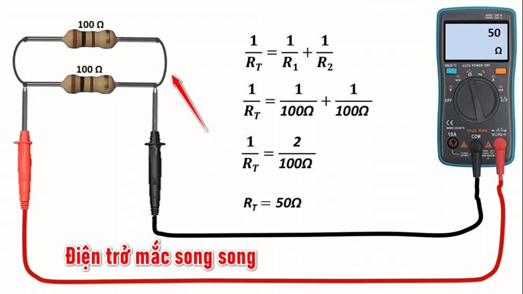 Mắc điện trở nối tiếp