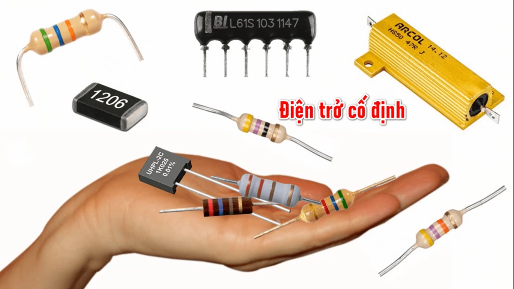 Cấu tạo của điện trở cố định
