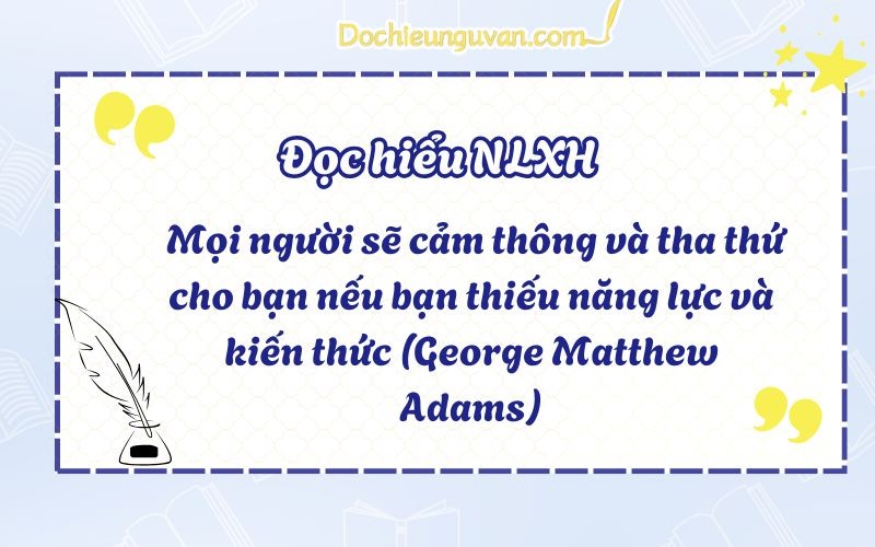 George Matthew Adams nhấn mạnh tầm quan trọng của sự chân thành trong cuộc sống