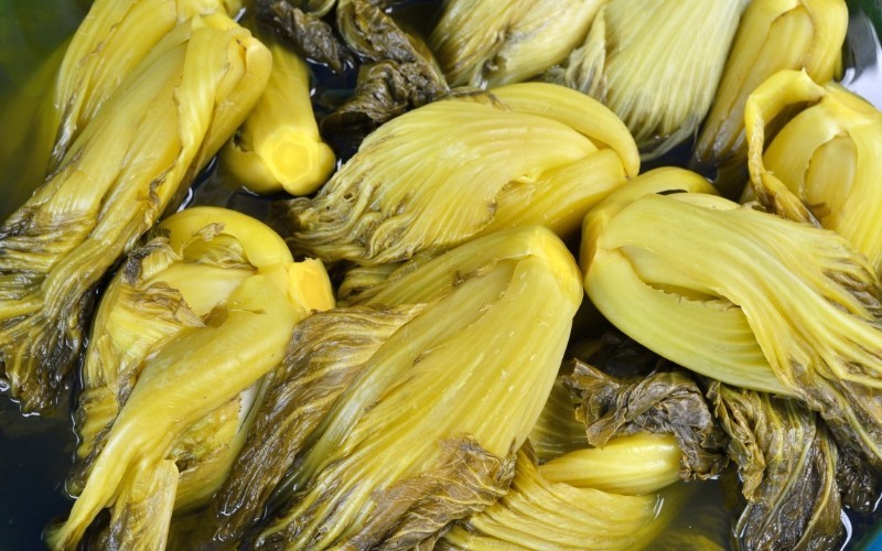 Dưa cải muối chua bằng phương pháp thẩm thấu