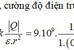 quả cầu nhỏ mang điện tích