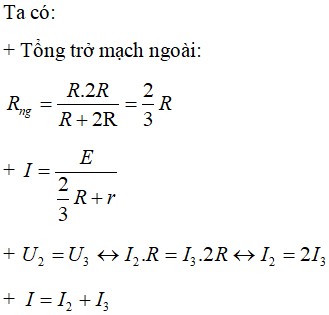 Định luật Ohm cho toàn mạch
