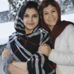 Marzia and Razia winter photo
