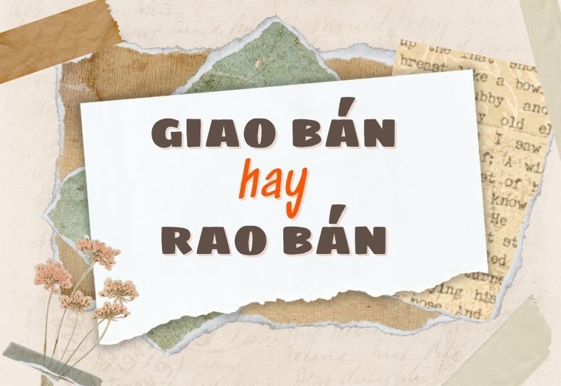 So sánh giao bán và rao bán xe tải