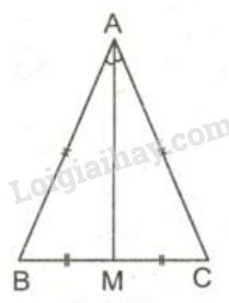 Đường phân giác trong tam giác cân