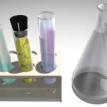Hiện tượng bốc khói của axit clohidric đậm đặc trong không khí ẩm.