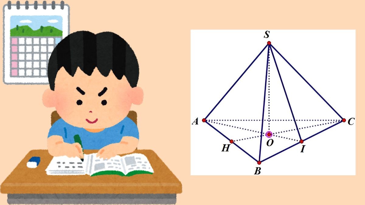 Một số bài tập liên quan đến hình chóp tam giác đều