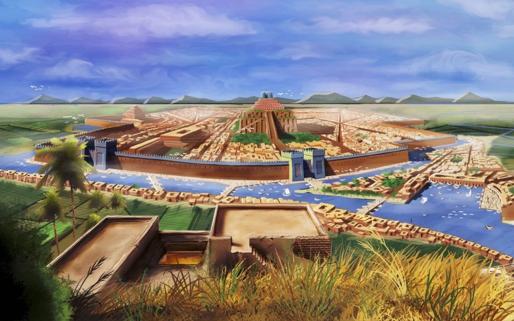Vùng đất Lưỡng Hà màu mỡ giữa hai dòng sông Tigris và Euphrates, cái nôi của nền văn minh nhân loại, nơi chữ viết, luật pháp và nhiều phát minh quan trọng ra đời