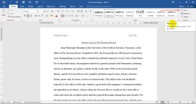 Hướng dẫn sử dụng chức năng Find & Replace trong Word
