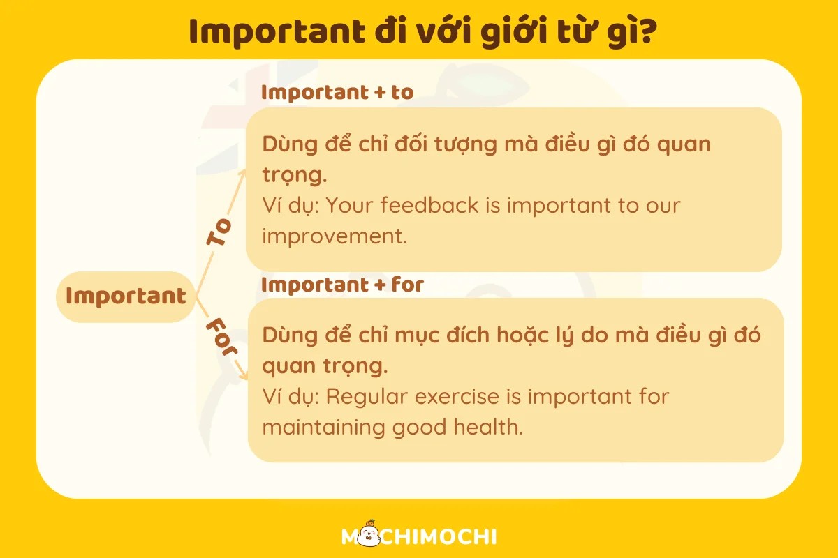 Quan trọng đi với giới từ gì