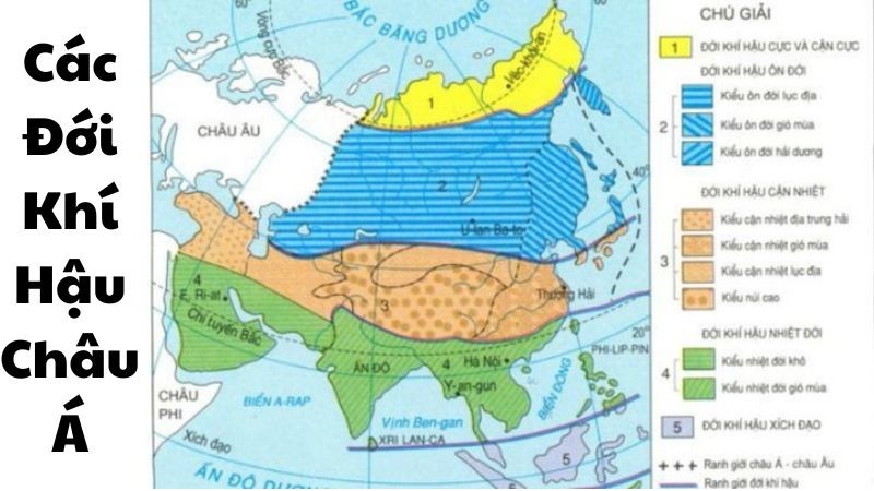 khí hậu châu Á