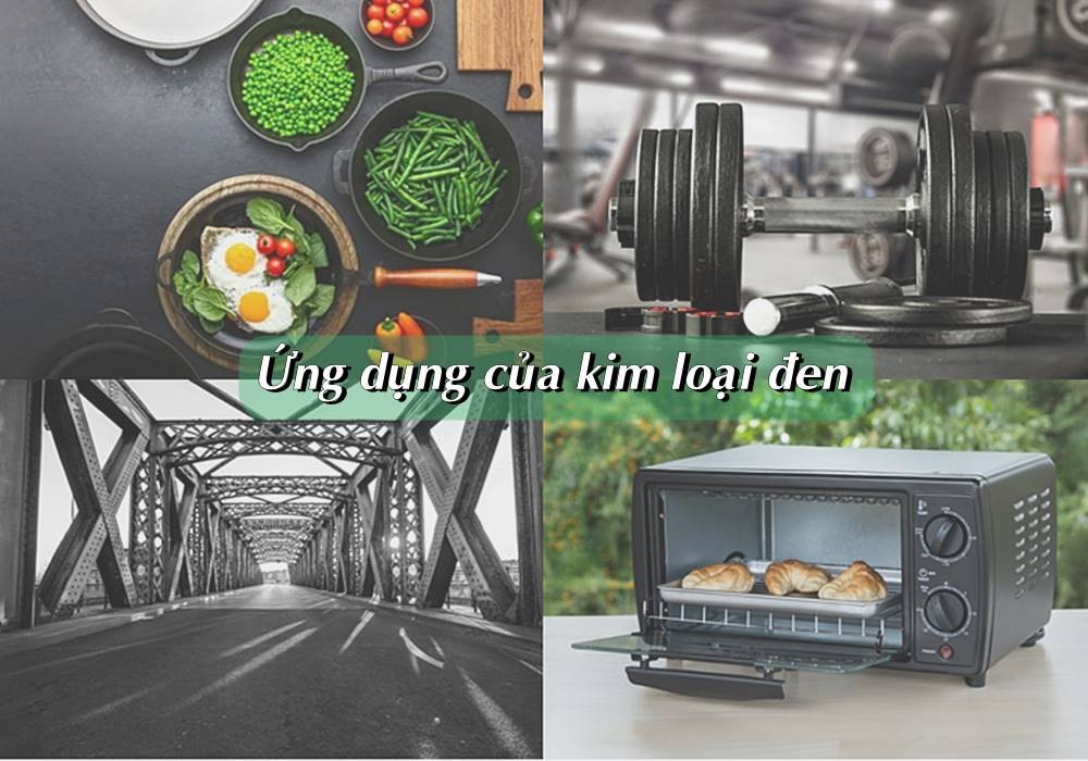 Ảnh minh họa ứng dụng kim loại đen
