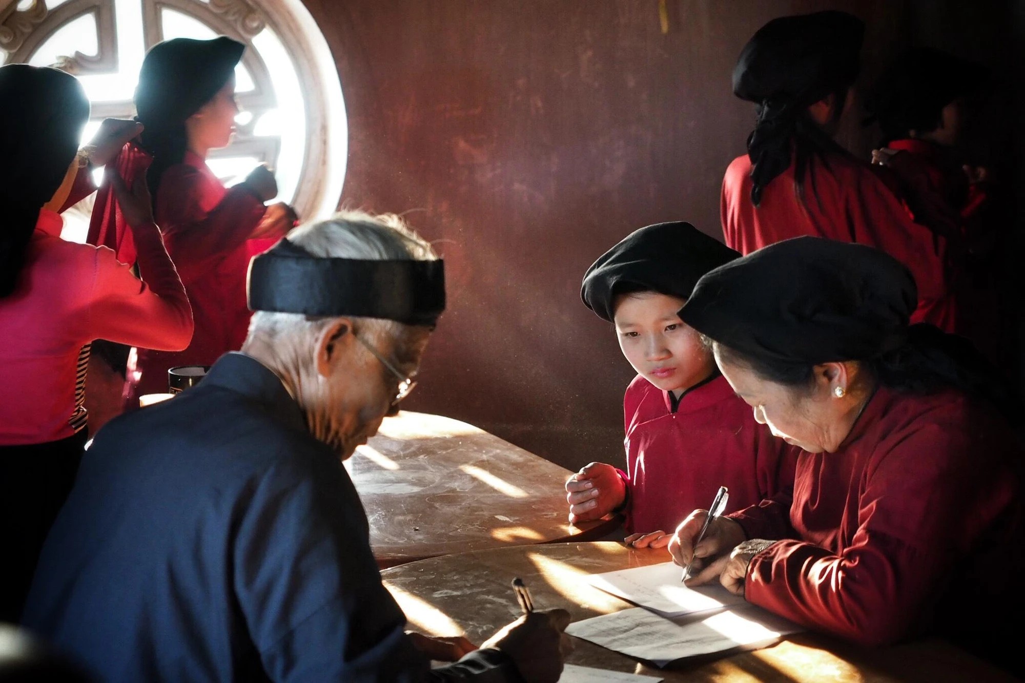 Múa lân trong đêm hội Trung Thu