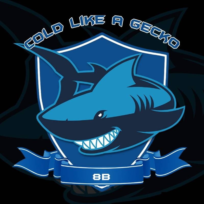 Logo lớp 8B tạo nên sự gắn kết giữa các thành viên