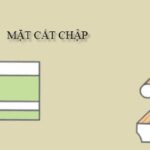 Mặt cắt chập lỗ khoan