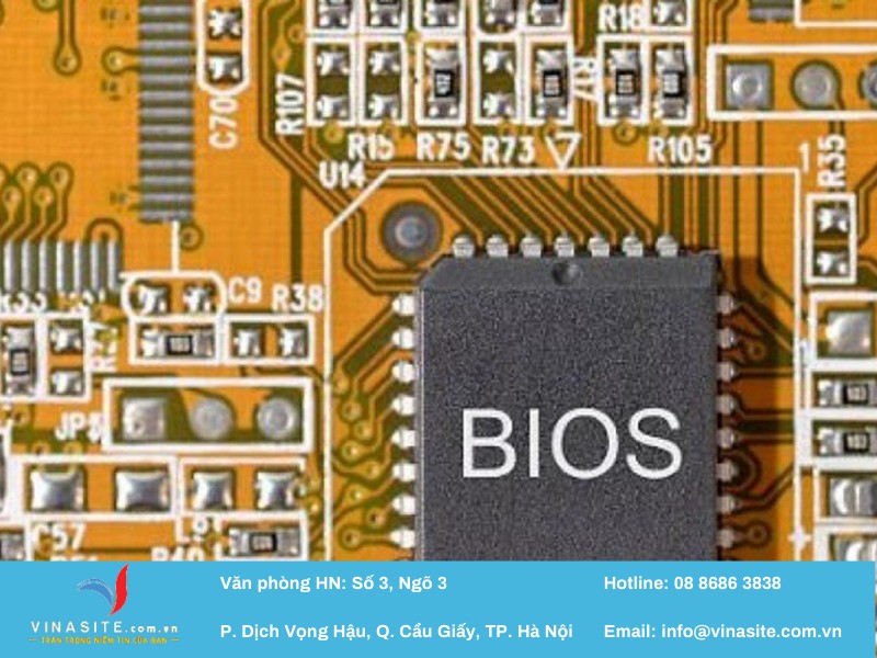 BIOS là phần sụn quan trọng khởi động máy tính