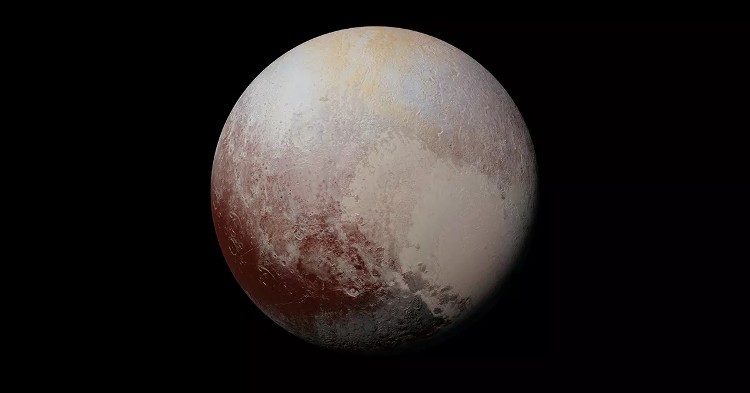 Hành tinh lùn Pluto, một phần của hệ Mặt Trời.