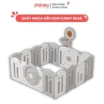 Quây nhựa gấp gọn hình vuông cho bé với nhiều màu sắc