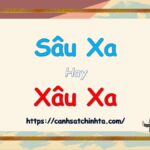 sâu xa hay xâu xa