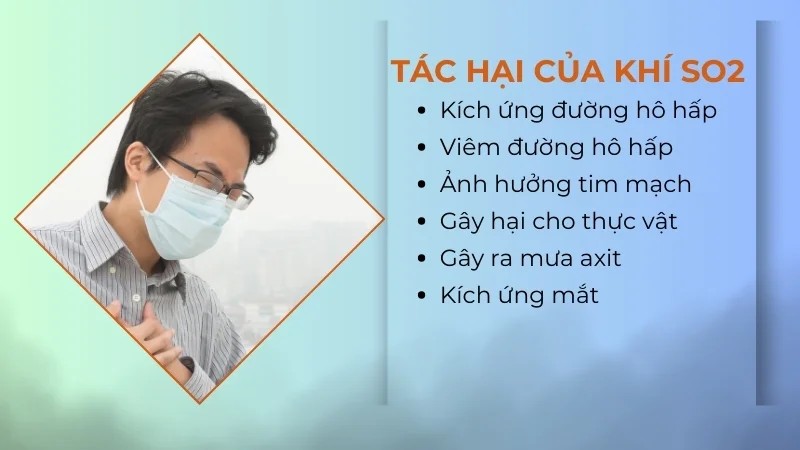 Tác hại của khí sunfuro