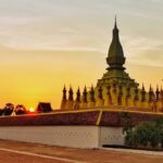 Vị trí Thạt Luổng trên bản đồ Viêng Chăn, Lào