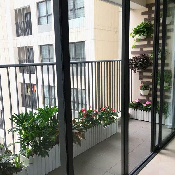 Thiết kế ban công đẹp trong căn hộ chung cư