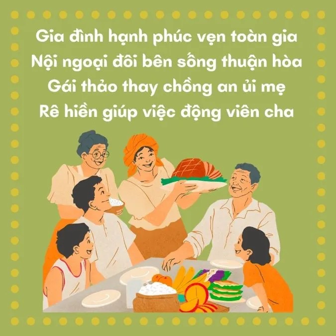 Gia đình cùng nhau vui chơi