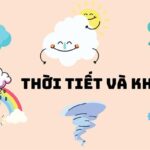 Ảnh minh họa về sự khác biệt giữa khí hậu và thời tiết, thể hiện sự ổn định của khí hậu so với tính biến động của thời tiết.