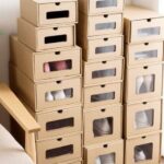 tái chế thùng carton làm tủ kéo