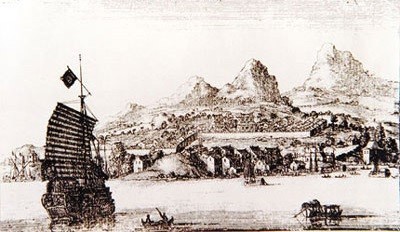 Hình ảnh minh họa hoạt động thương mại tại cảng Óc Eo, trung tâm giao thương quan trọng của vương quốc Phù Nam.