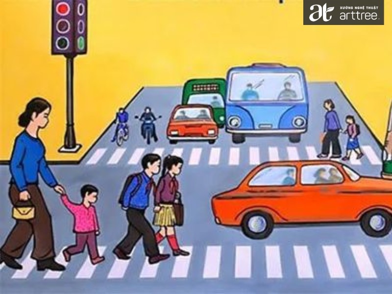 Ước mơ về một xã hội giao thông an toàn, mọi người chấp hành luật lệ