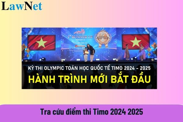 Tra cứu điểm thi Timo