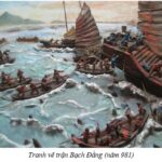 Tranh vẽ trận Bạch Đằng năm 981